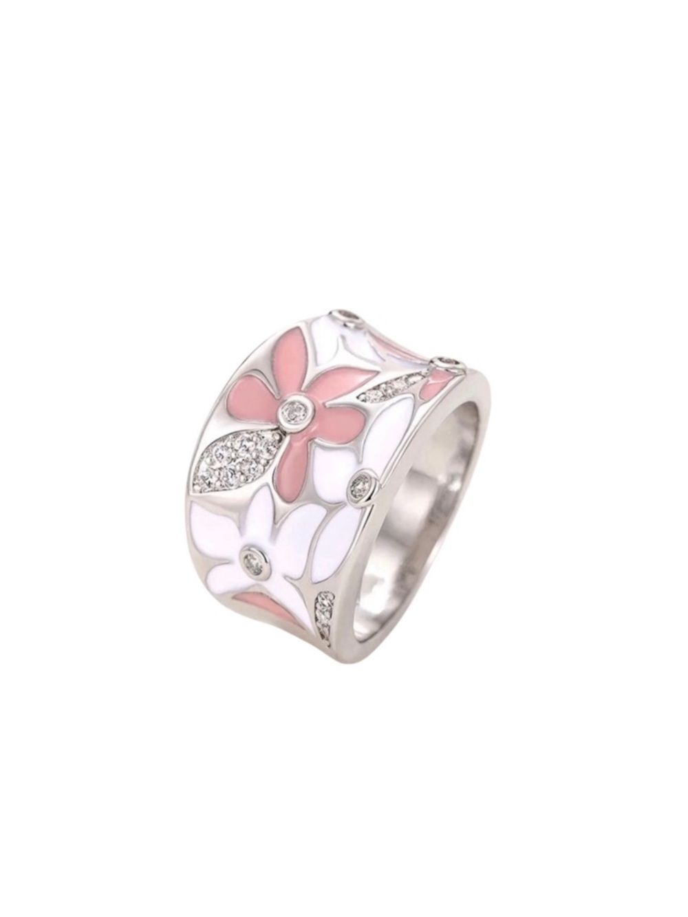 Flower Modern Design Ring
